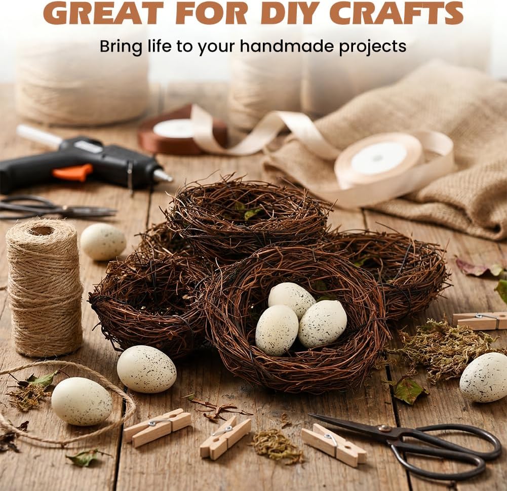 TILZIKA Bird Nest Decor for Crafts