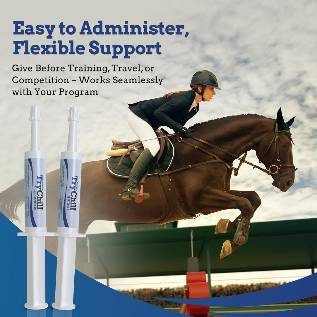 SynNutra TryChill Horse Calming Supplement, 1 Pack | Composure Support