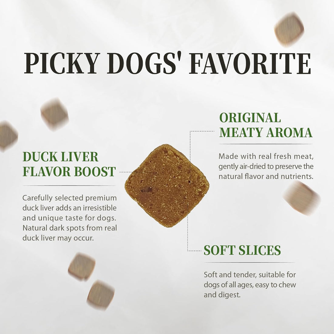 Herz Air-Dried Dog Food Chicken & Duck Liver Recipe 2.2 lb