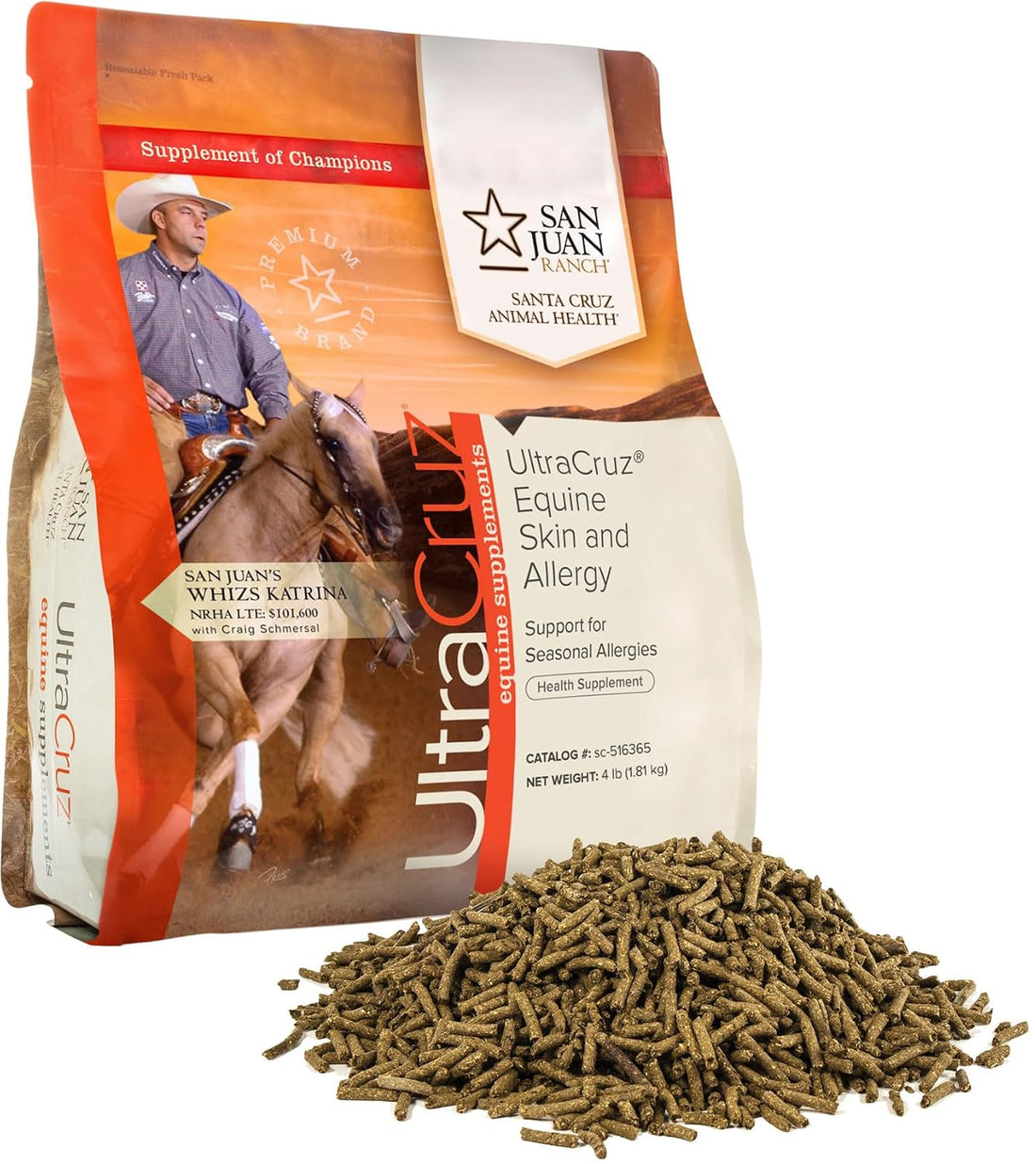 UltraCruz® Equine Skin and Allergy, 4 lb