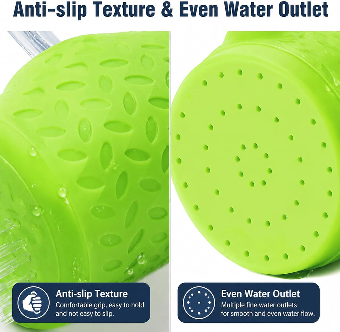 3 Pieces Portable Pet Silicone Shower Sprayer Attachment