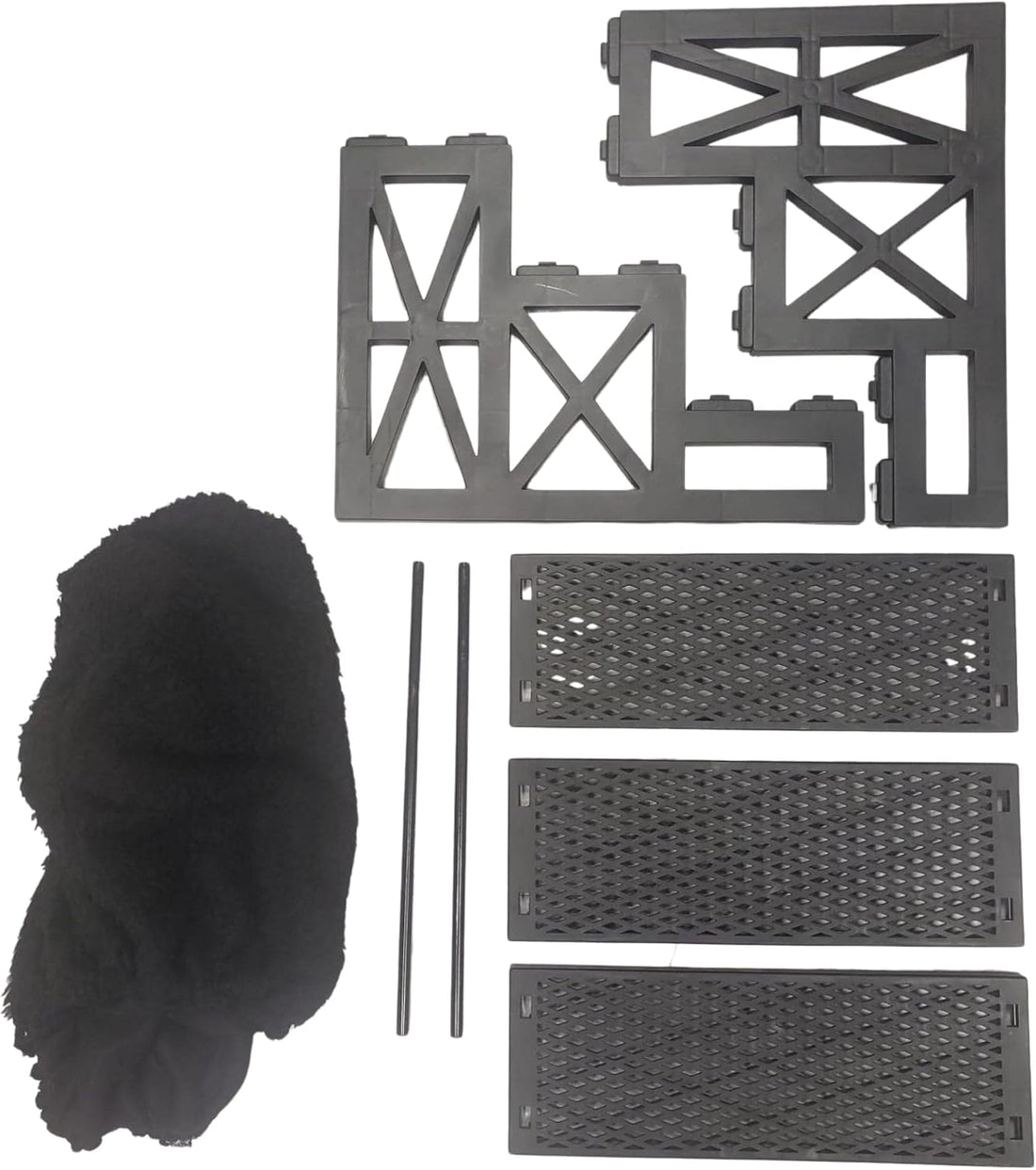 ZENVY 3-Step Pet Stairs for Small Dogs and Cats Up to 20 lb