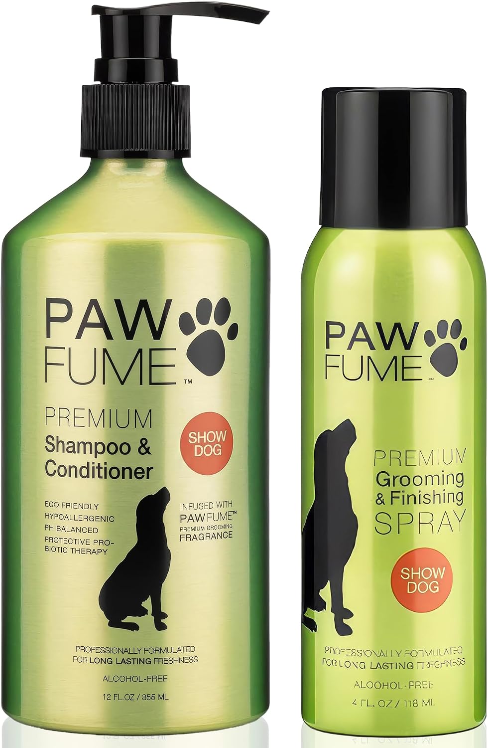 Pawfume Show Dog Shampoo & Conditioner + Grooming Spray