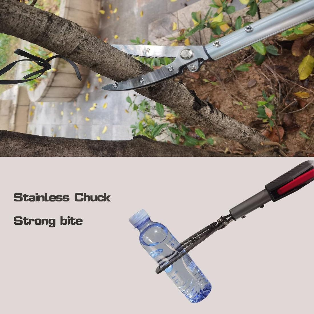 7.3ft Snake Catcher Tongs Grabber Professional Traps Stick Heavy Duty