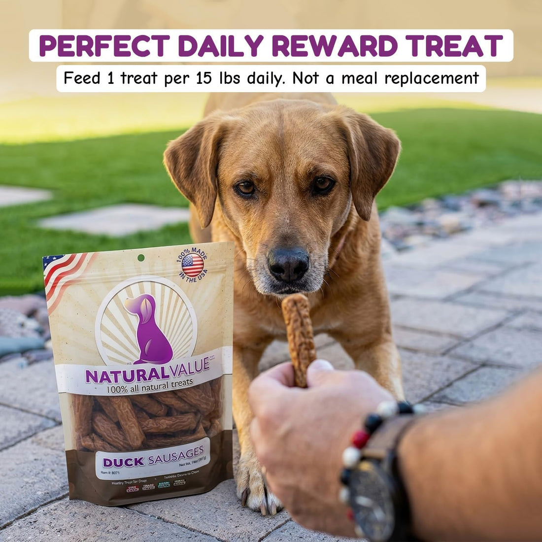 Loving Pets Natural Value Duck Sausages