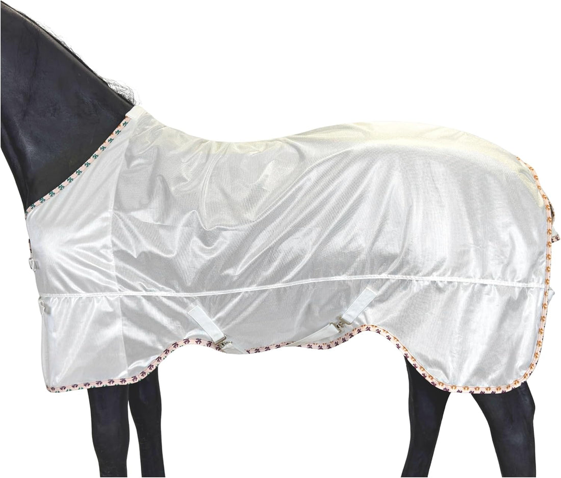 BARN & STABLE Breathable and UV Protective Tear-Resistant Mesh Horse