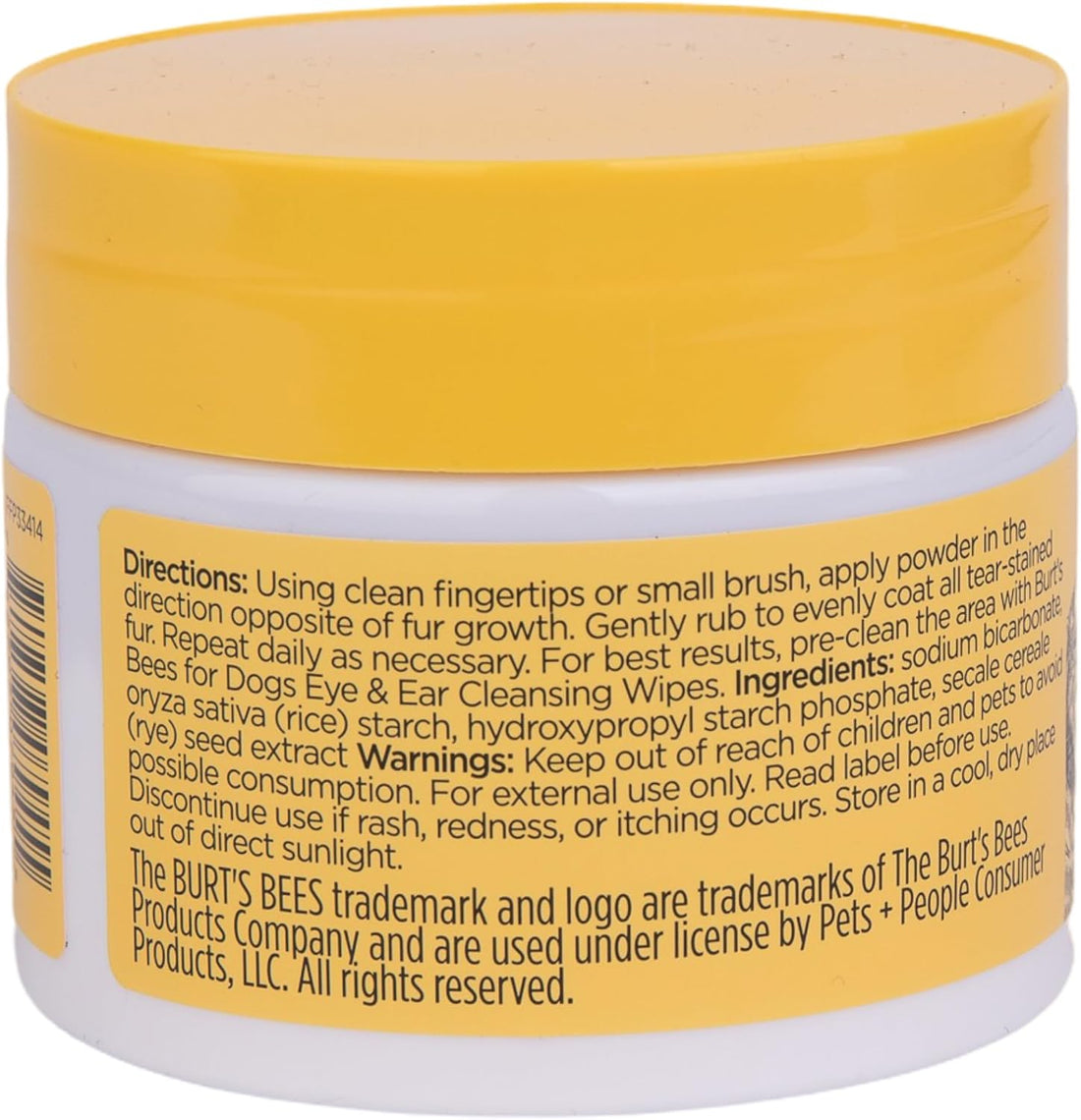 Burt's Bees for Pets Dog Tear Stain Removing Powder, 4 Oz