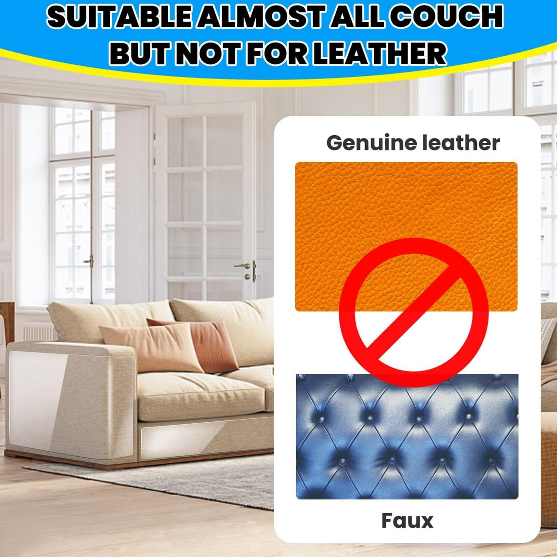 Petslucent Cat Scratch Furniture Protector: Cat Anti Scratch Tape