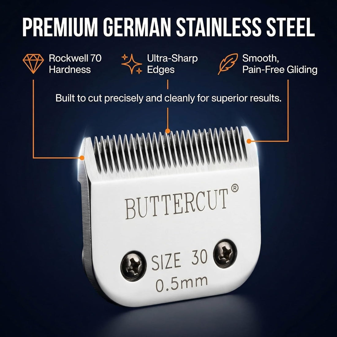 Geib Buttercut Detachable Replacement Dog Clipper Blade - Size-30
