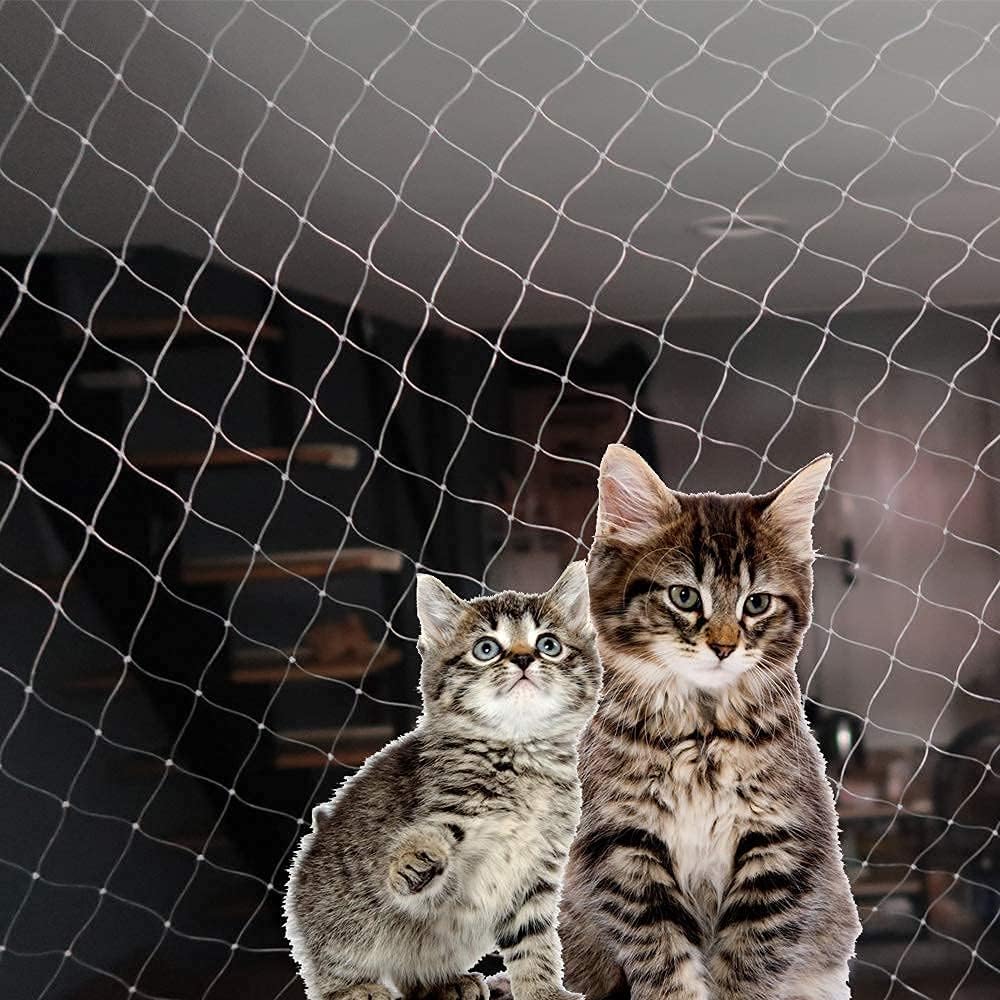 Cat Balcony Net Cat Anti-Fall Fence Net Dog Fence Nets Transparent