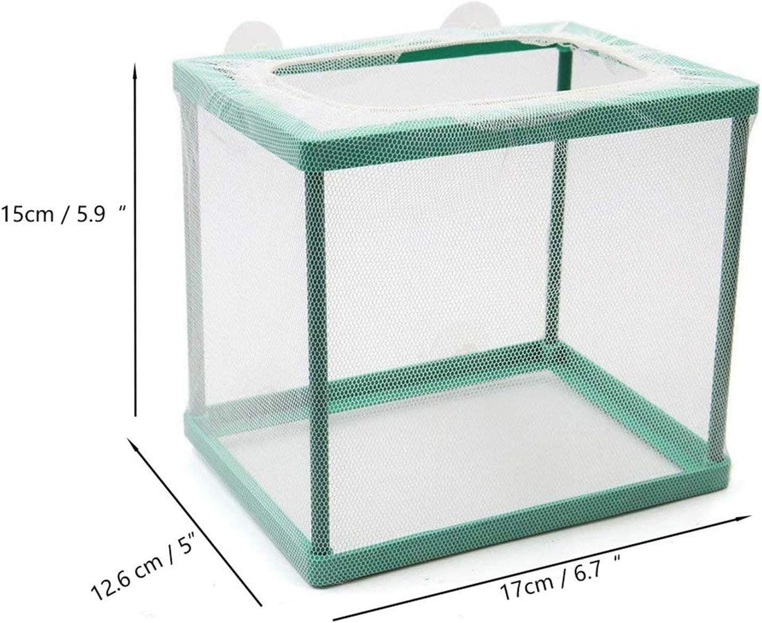 COMOK Fish Hatchery Breeder Box Aquarium Separation Net Nylon