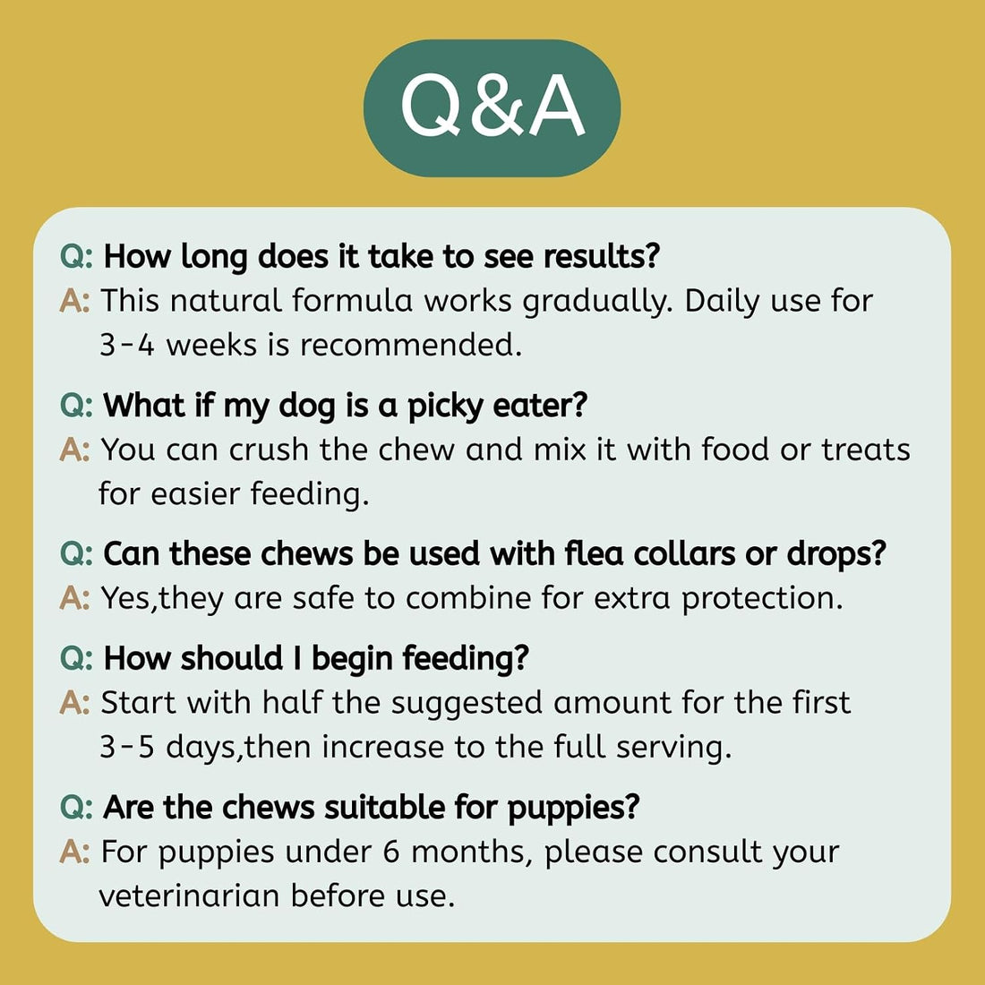 Flea and Tick Prevention for Dogs Chewable, Dog Flea Treatment, 200 Ct