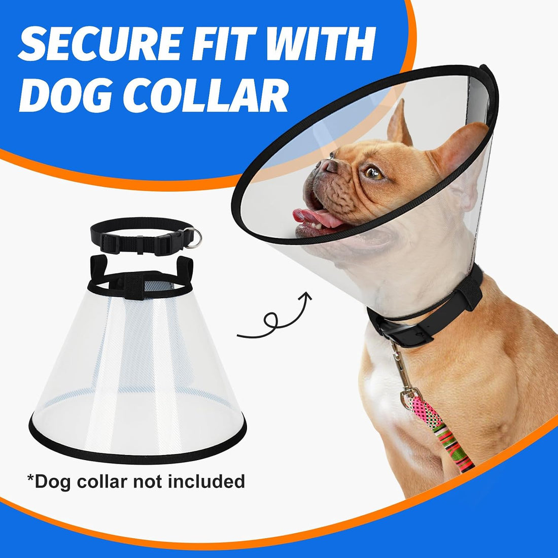 Supet Dog Cone Collar to Stop Licking
