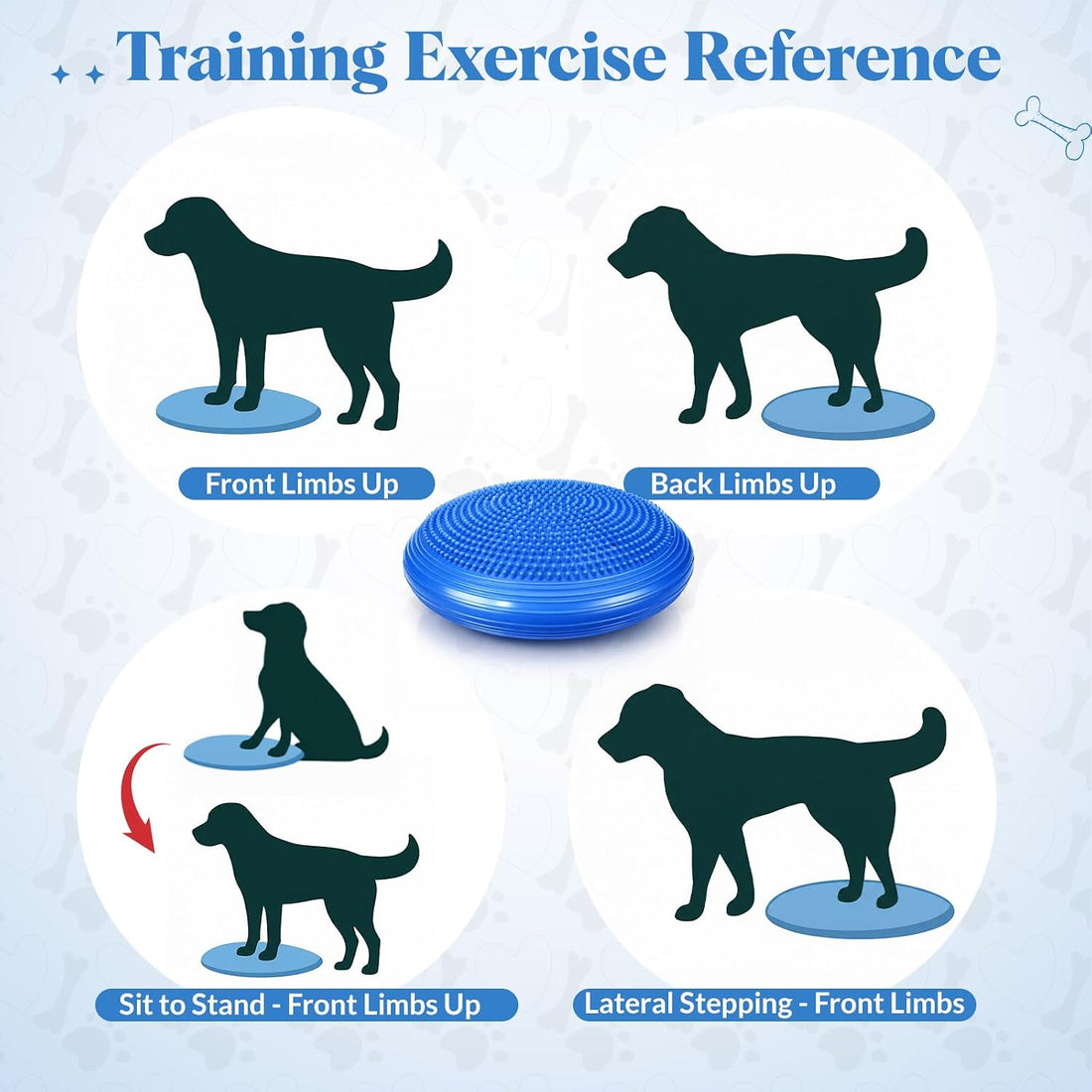 Shappy 2 Pcs Dog Balance Disc Cushion 14"