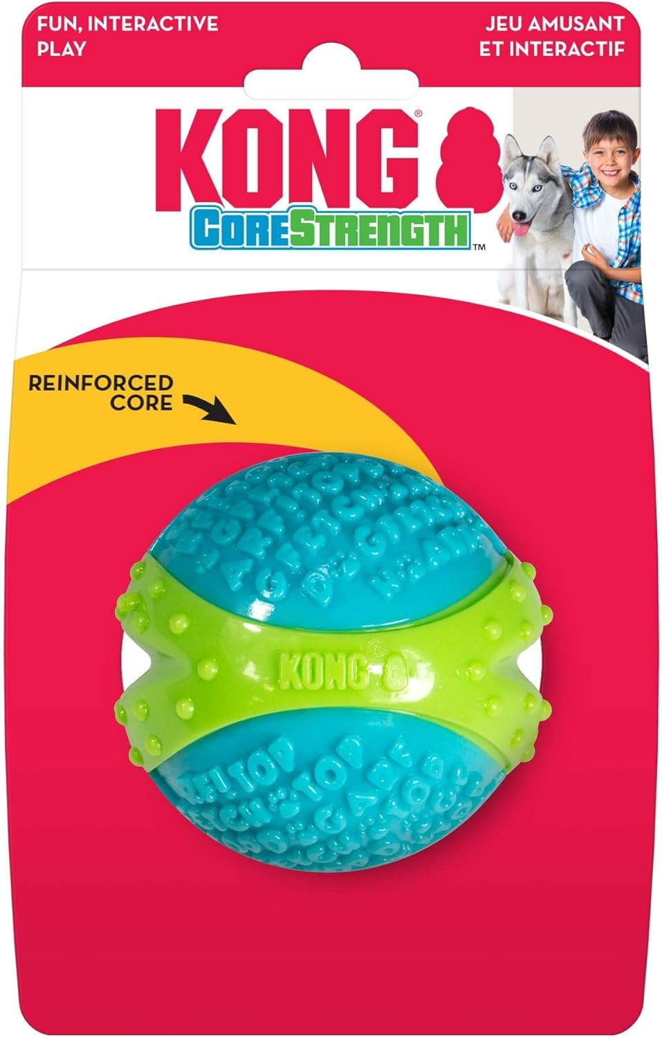 KONG CoreStrength Bone, Multi-Layered Dental Toy