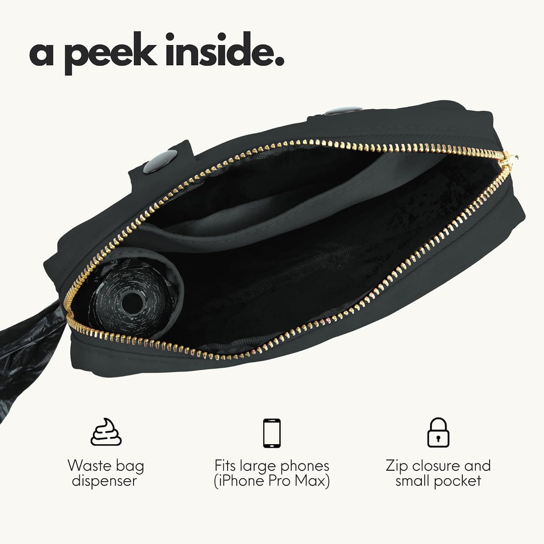 elby Hands Free Dog Leash with Treat Pouch