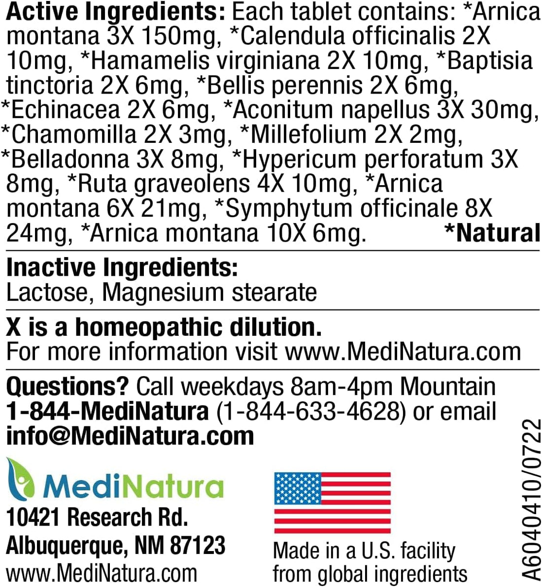 T-Relief Pet Pain Relief Arnica +12 Powerful Natural Medicines Help