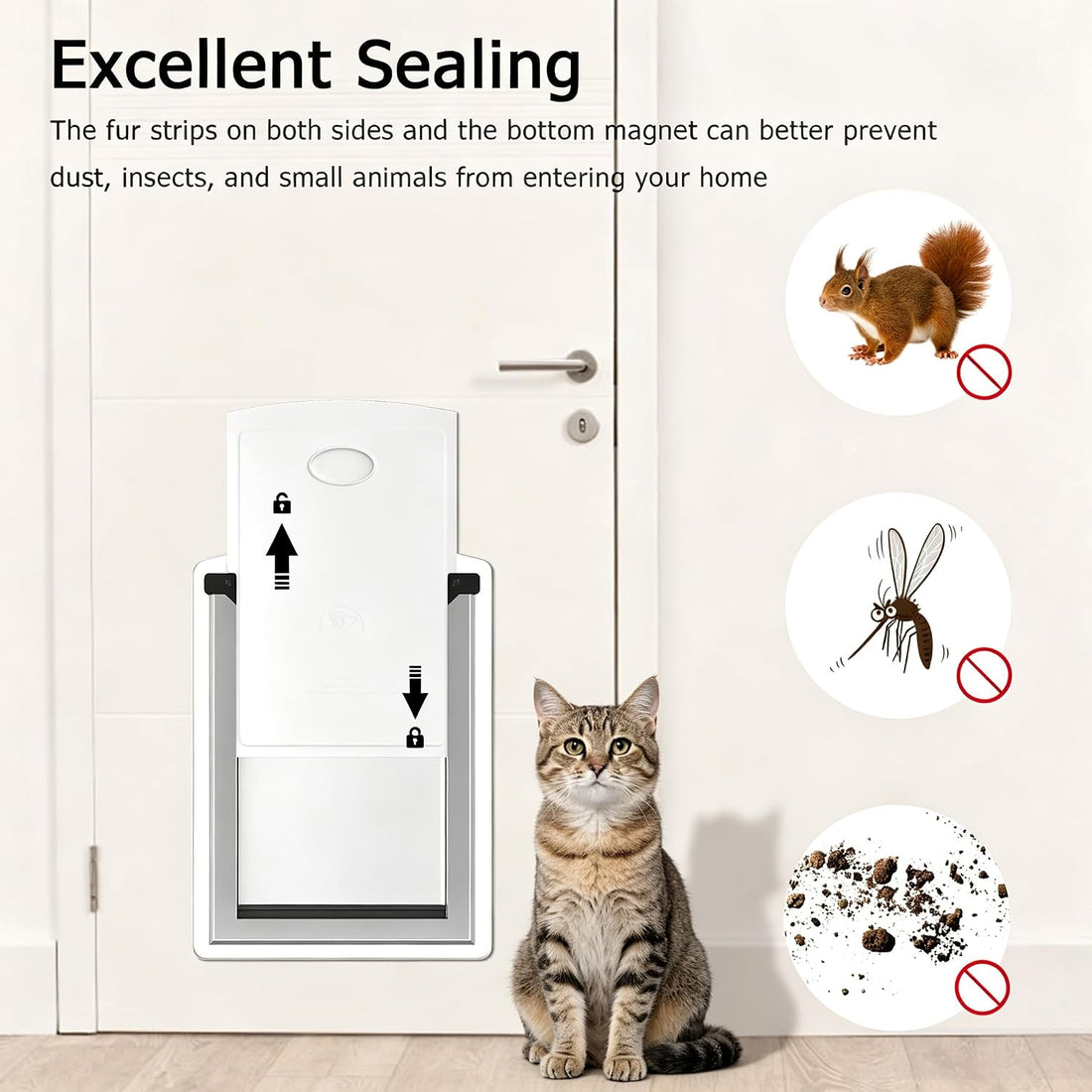 Cat Door for Door - Cat Door for Exterior & Interior Doors