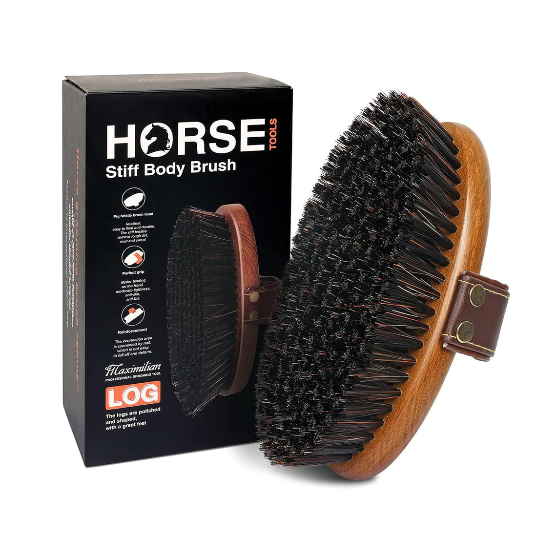 MAXIMILIAN Handmade Horse Brush Professional Horse Brushes
