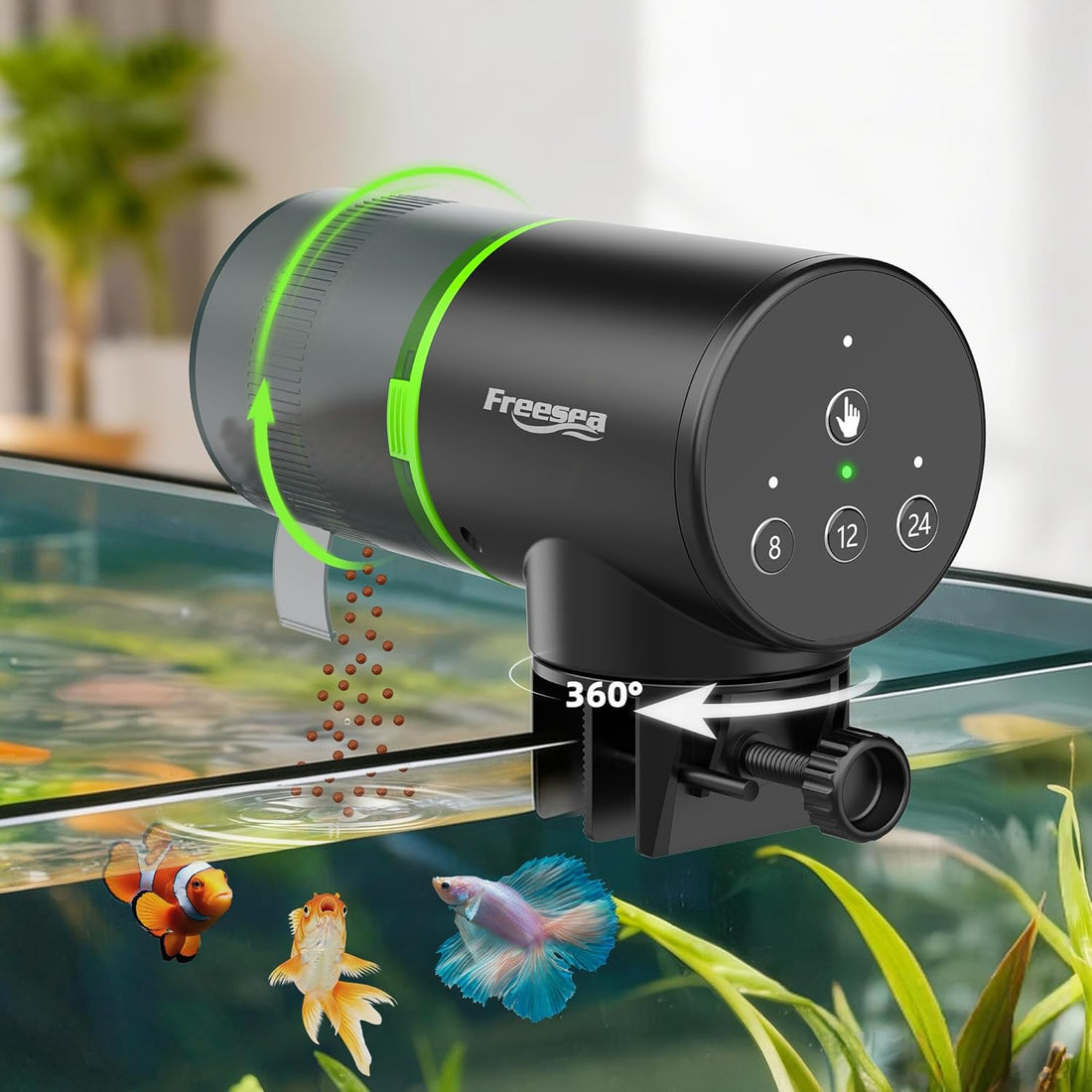 Freesea Automatic Fish Feeder for Aquarium
