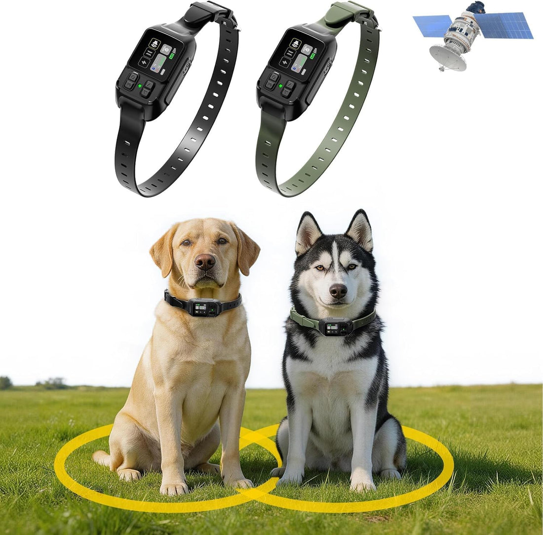 GPS Wireless Dog Fence with Customizable/Circular Boundary for Dog 10