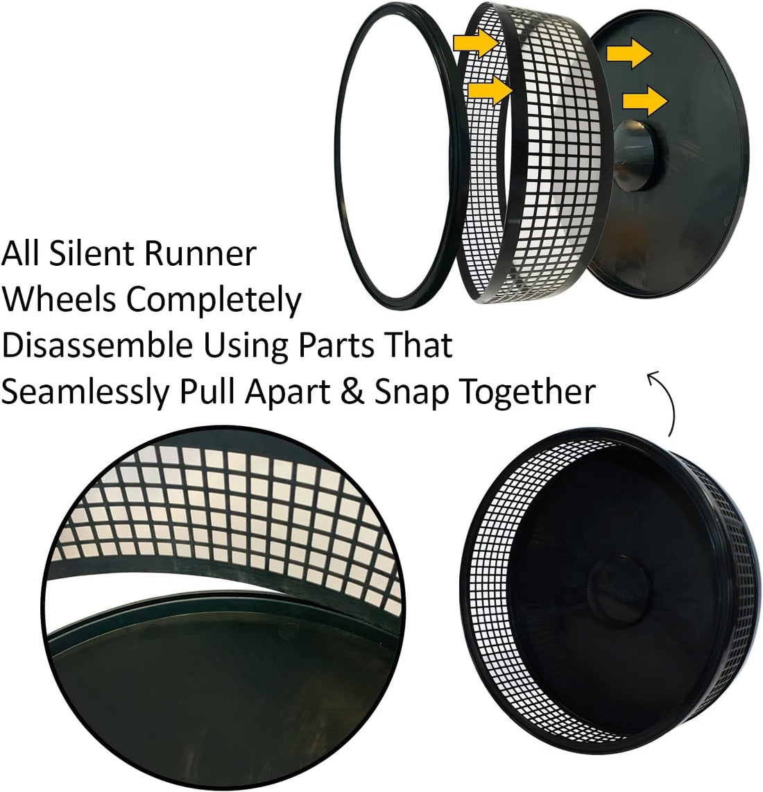 Silent Runner Pro | Sugar Glider Exercise Wheel
