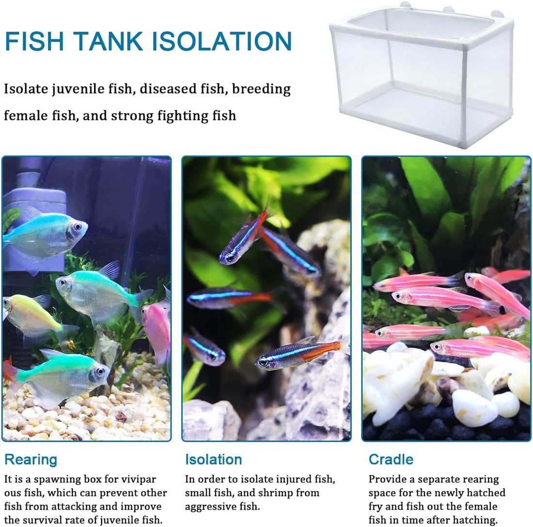 2 Pack Aquarium Fish Breeder Box