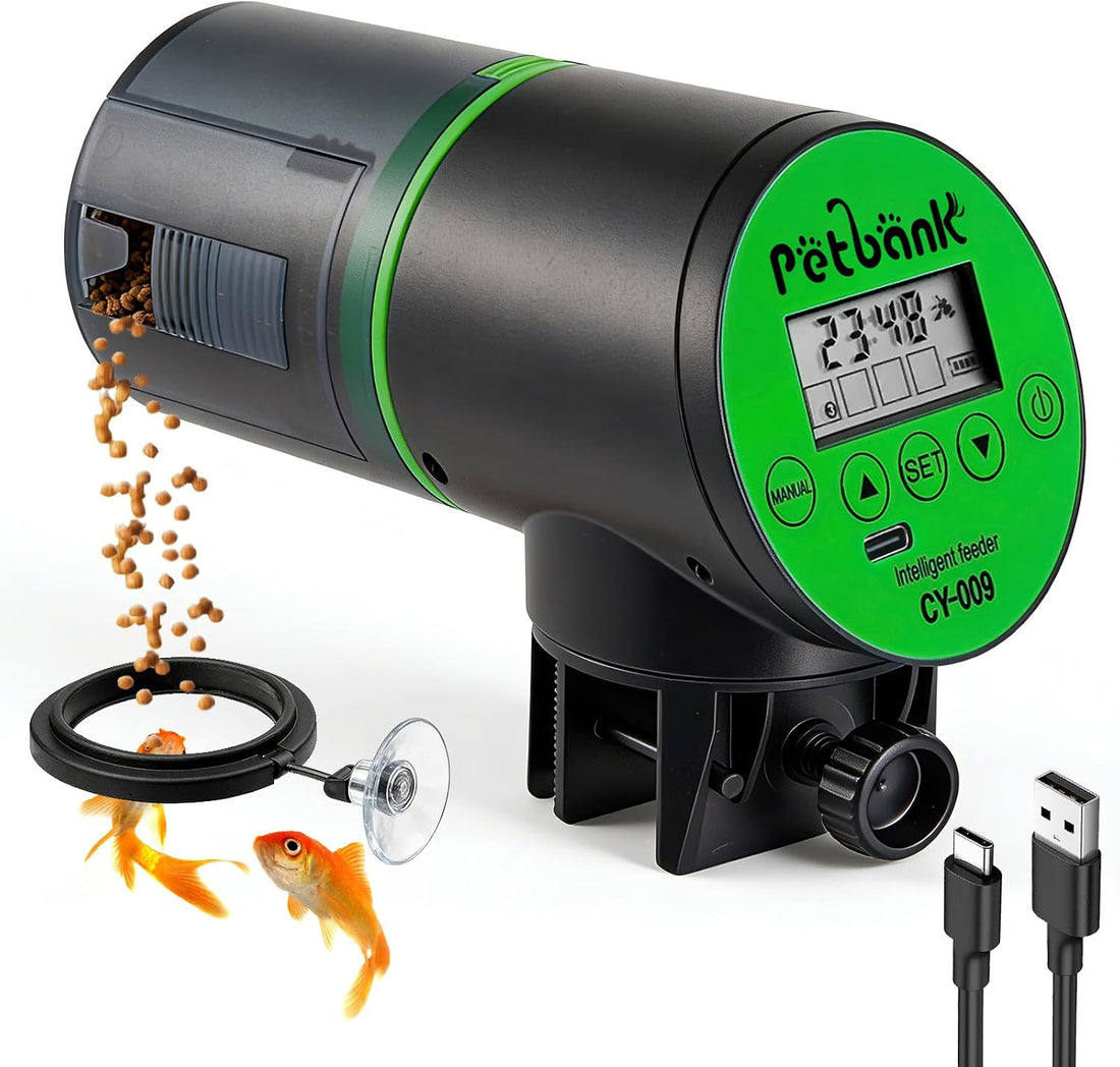 Automatic Fish Feeder for Aquarium Easy Setup & 4 Timers