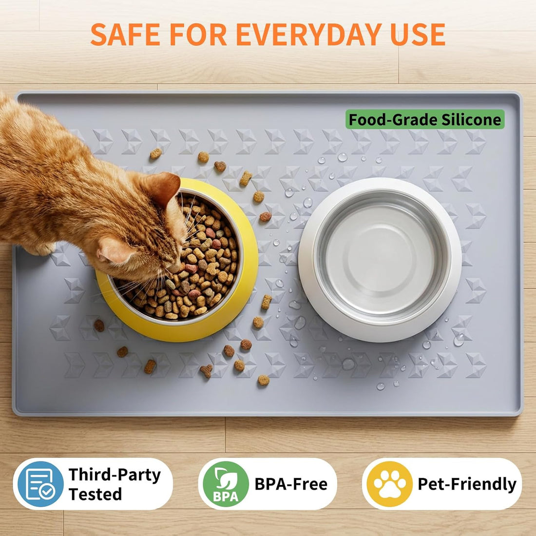 CHARMROSE Silicone Pet Feeding Mat