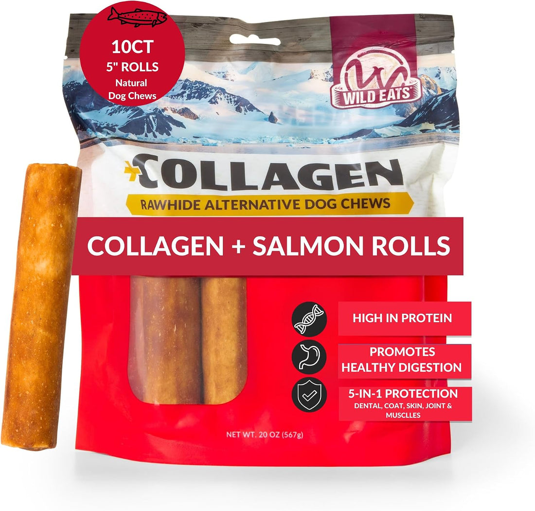 Wild Eats Real Duck Collagen Retriever Bully Sticks for Dogs