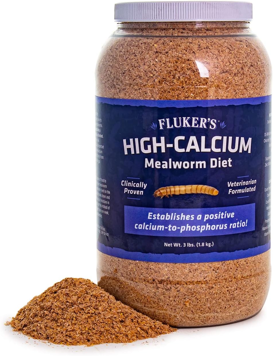 Fluker's High Calcium Mealworm Diet