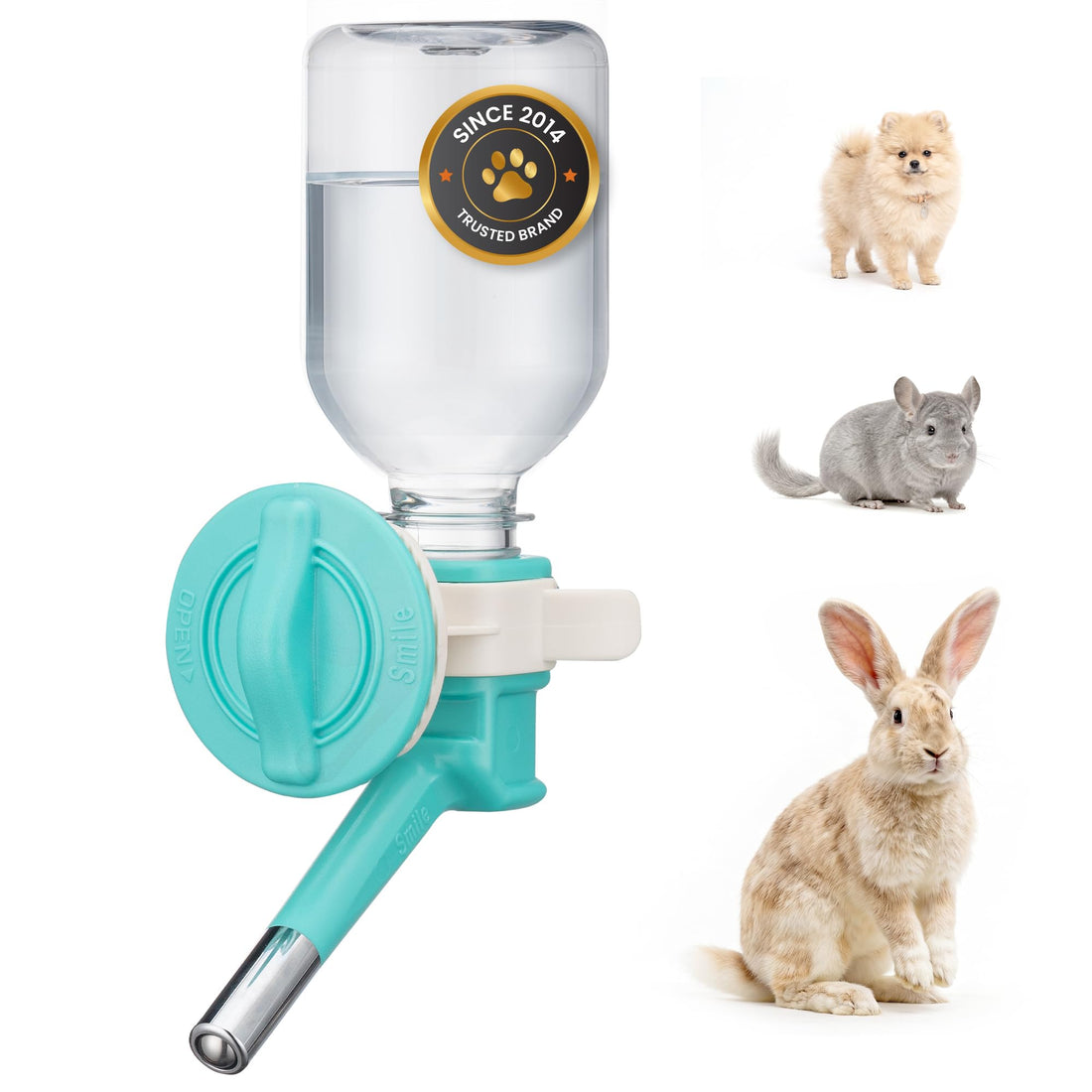 Choco Nose No-Drip Water Bottle for Small Pets