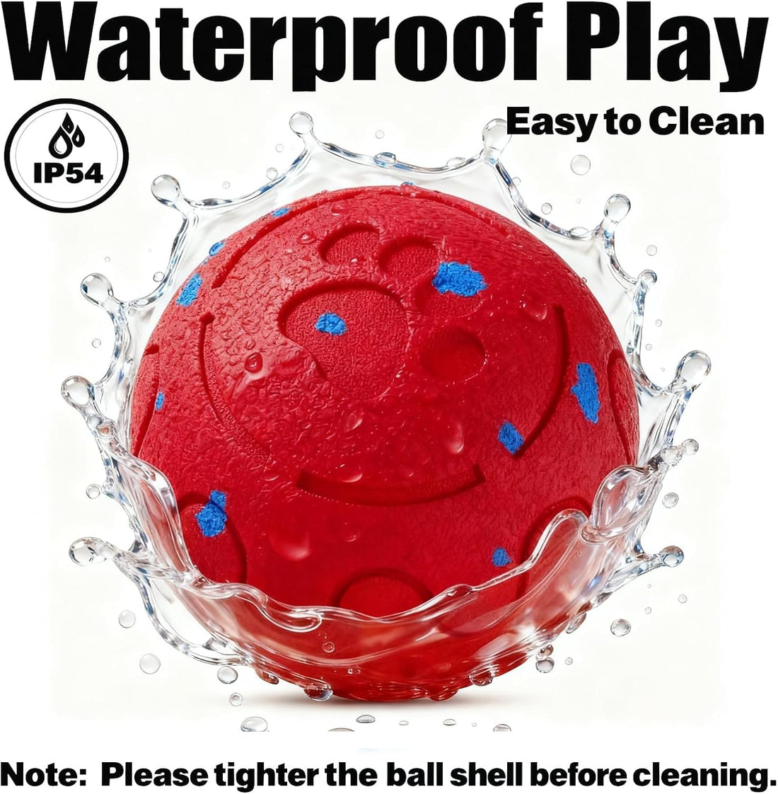 Interactive Smart Dog Toy, Automatic Moving, Bouncing Ball