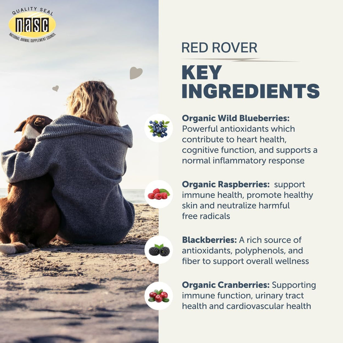 Four Leaf Rover Red Rover - Dog Urinary Tract Supplement