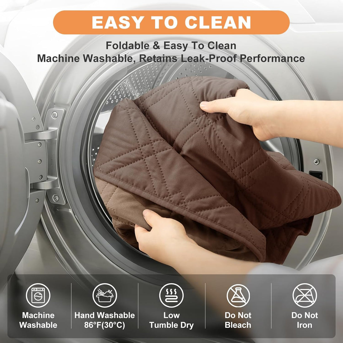 Waterproof 7 Layer Reversible Couch Covers for Dogs Bed Blanket