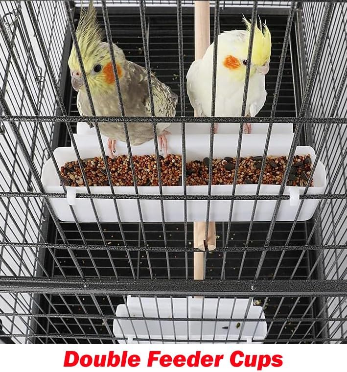 X-Large Sturdy Wrought Iron Breeding Flights Canary Parakeet