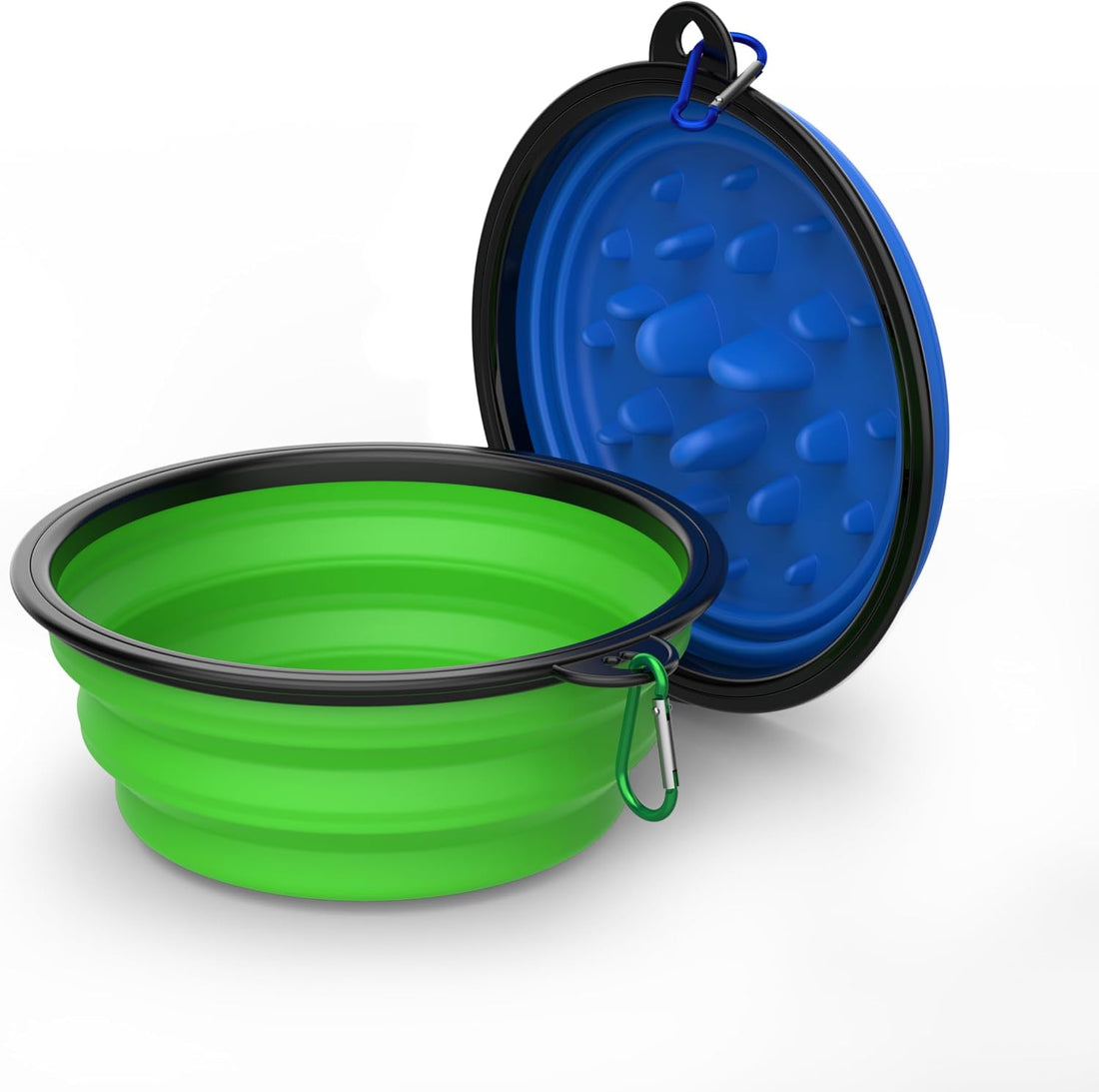 Dog Bowl Pet Collapsible Bowls Slow Feeder Dog Bowls