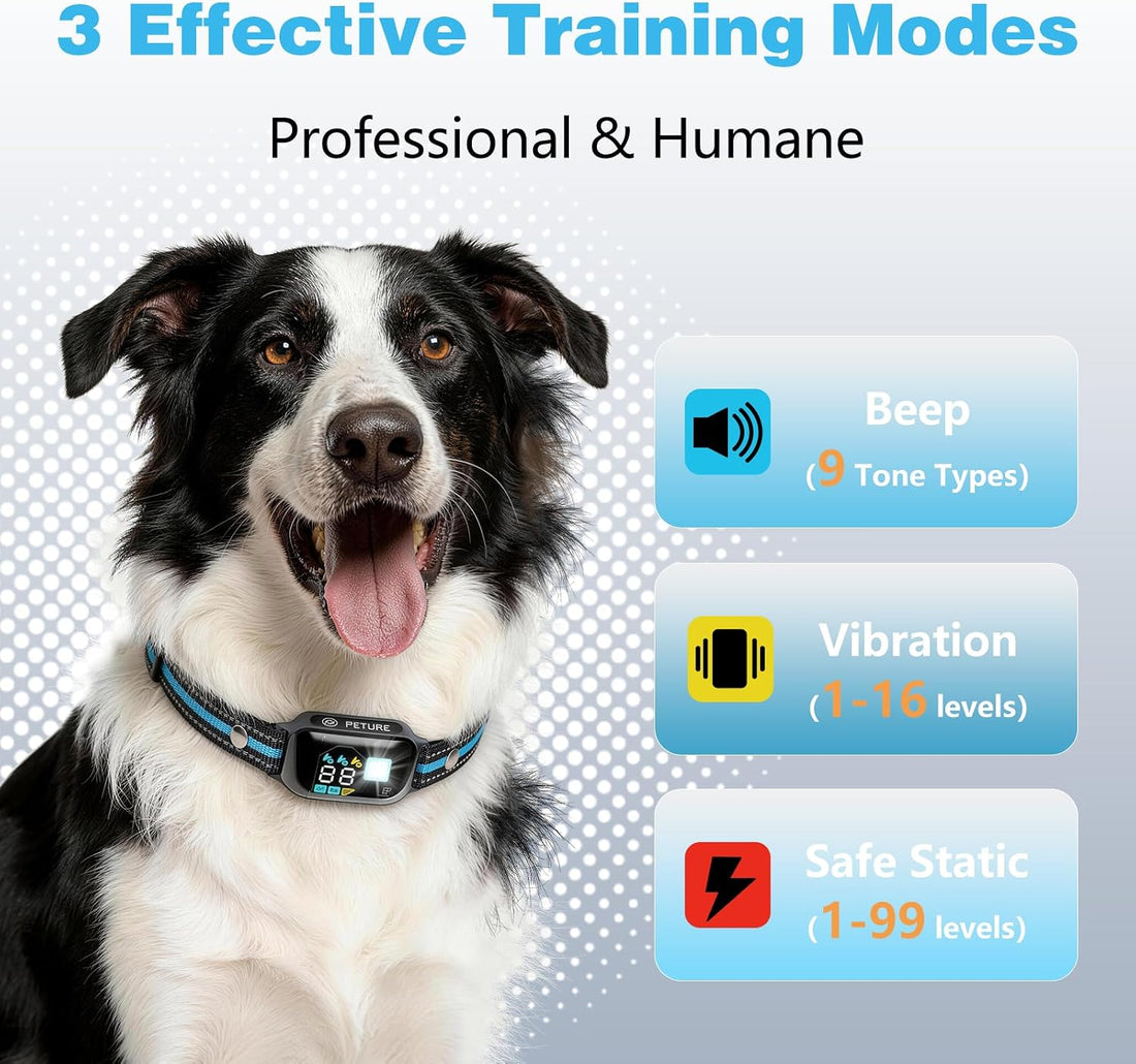 2 in 1 Shock Collar for Dogs 7-120lbs