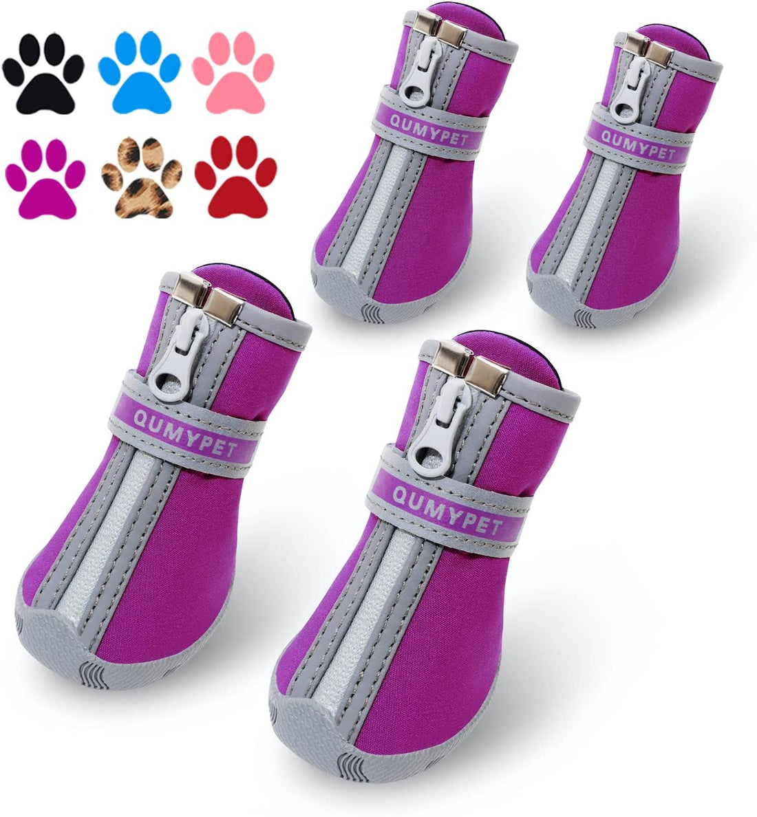QUMY Dog Shoes Small Size Dogs
