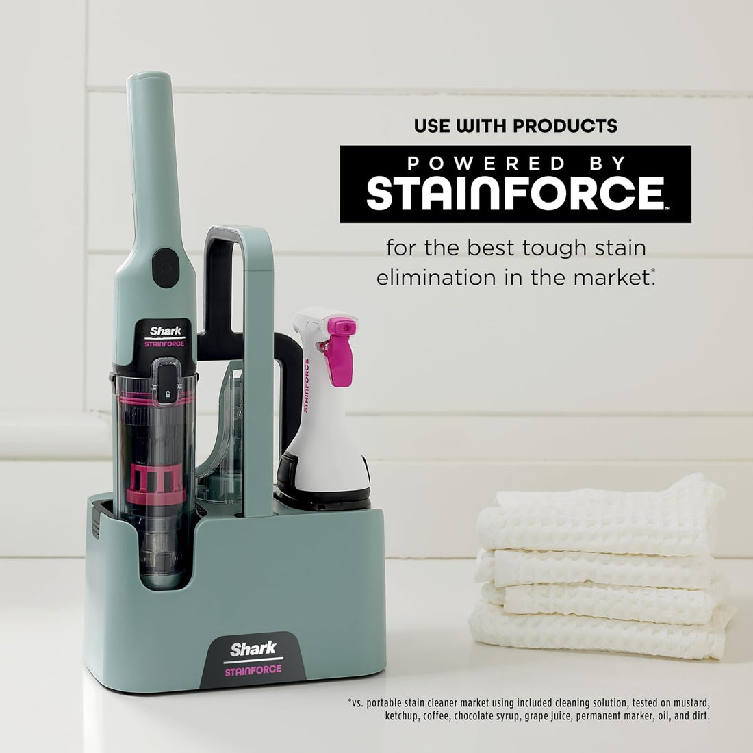 Shark StainForce 2-Pack Refill Cartridge, Stain & Odor Remover