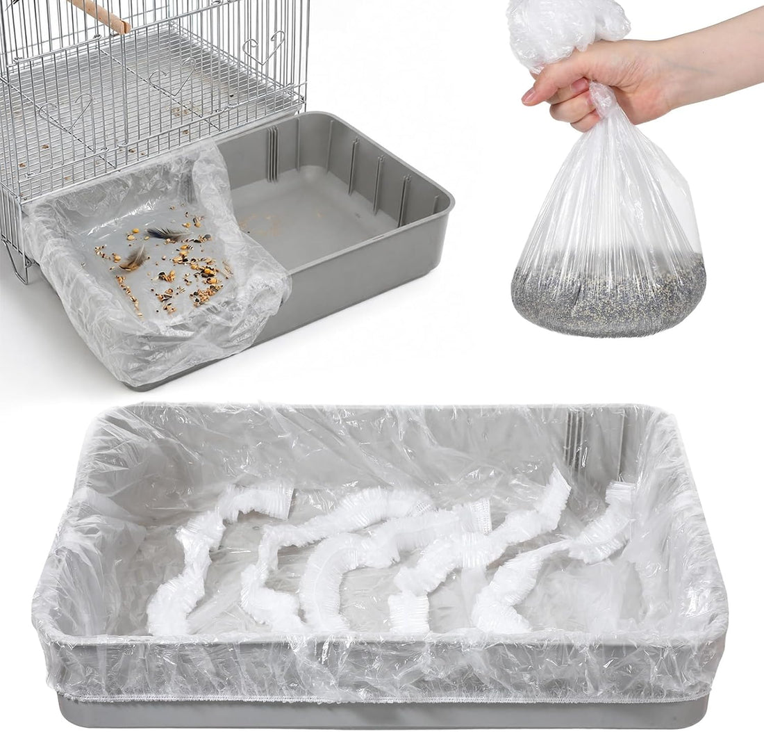 50 Pcs Disposable Bird Cage Liners