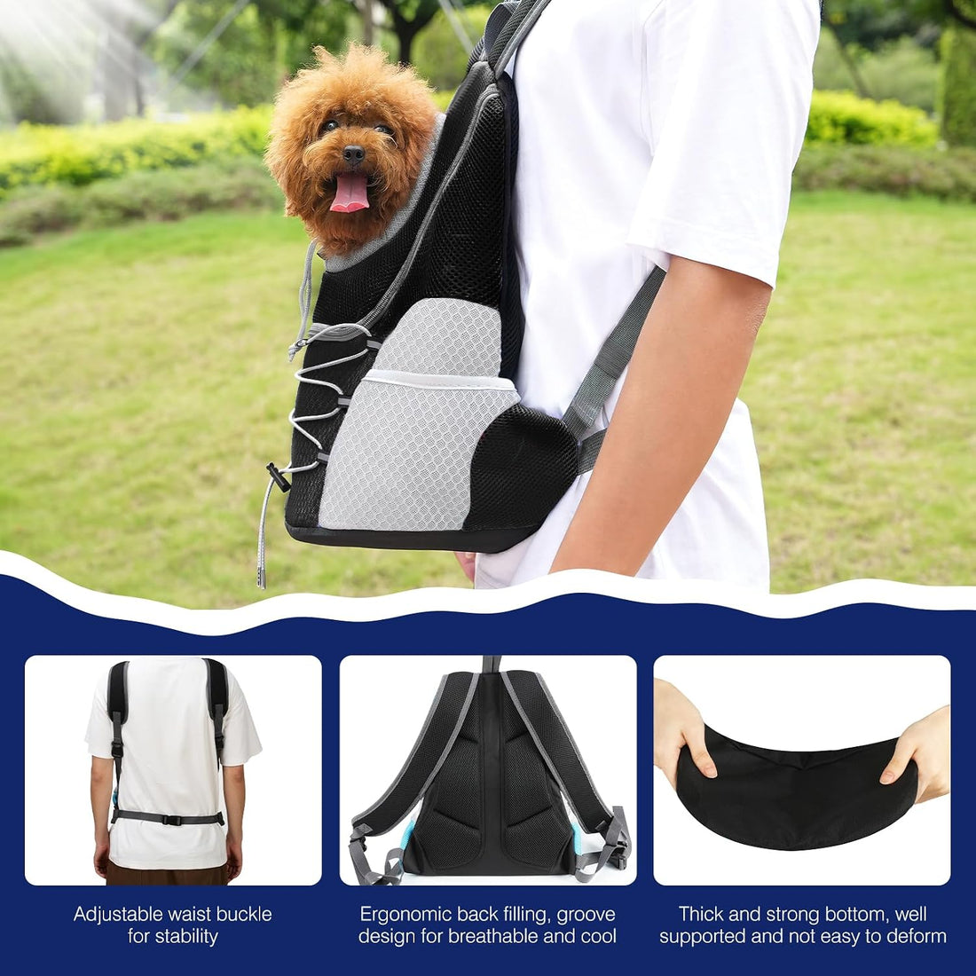 Pawaboo Pet Dog Carrier Backpack