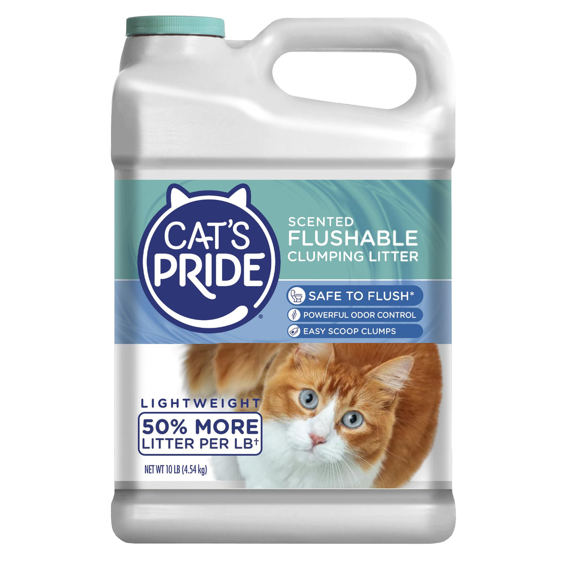 Cat's Pride Lightweight Clumping Litter: Flushable
