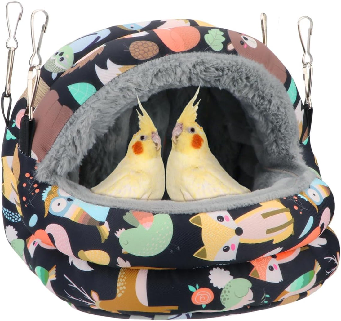 Bird Nest House Winter Warm Bird Bed for Cage