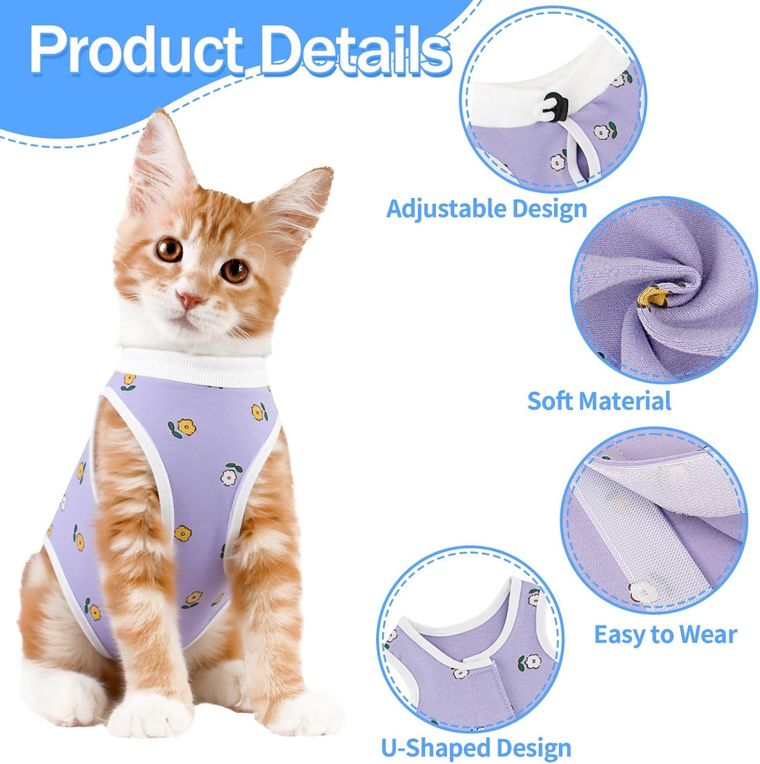 Coppthinktu Cat Recovery Suit Female
