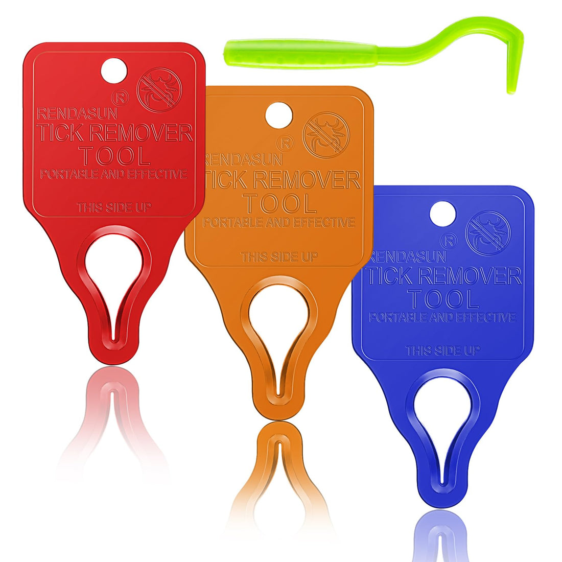 Tick Remover Tool Portable with Tick Removal Tweezers Suitable