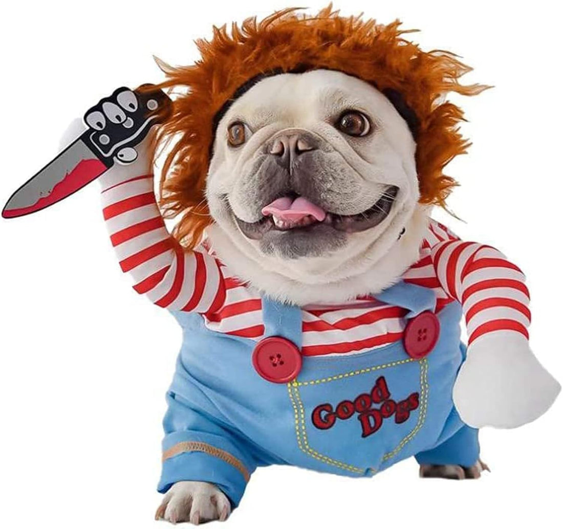 Pet Deadly Doll Dog Costume, Cosplay Halloween Christmas Funny