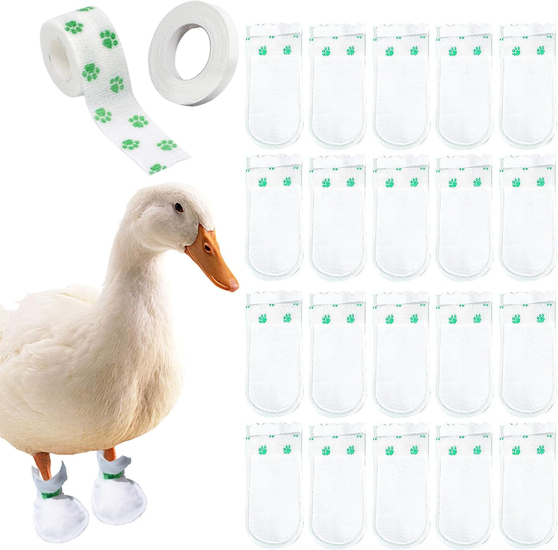 Disposable Duck Shoes for Real Ducks Feet Bumblefoot Care Supplies