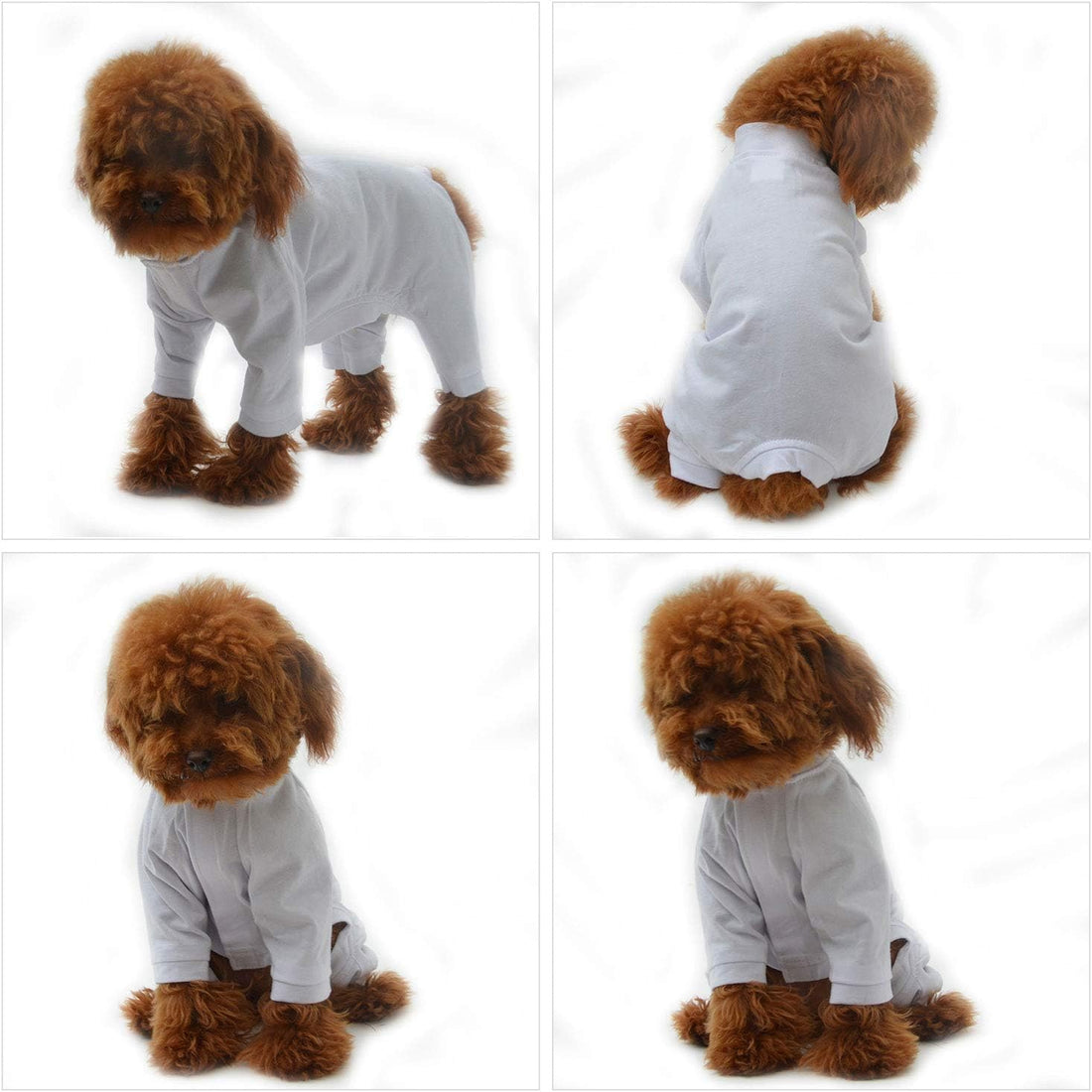 Lovelonglong Four Feet Dog Lightweight Pajamas