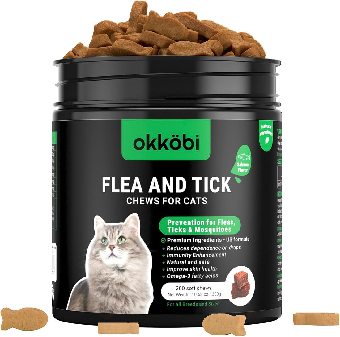 Outdoor Defense Chews for Cats, 200 Count